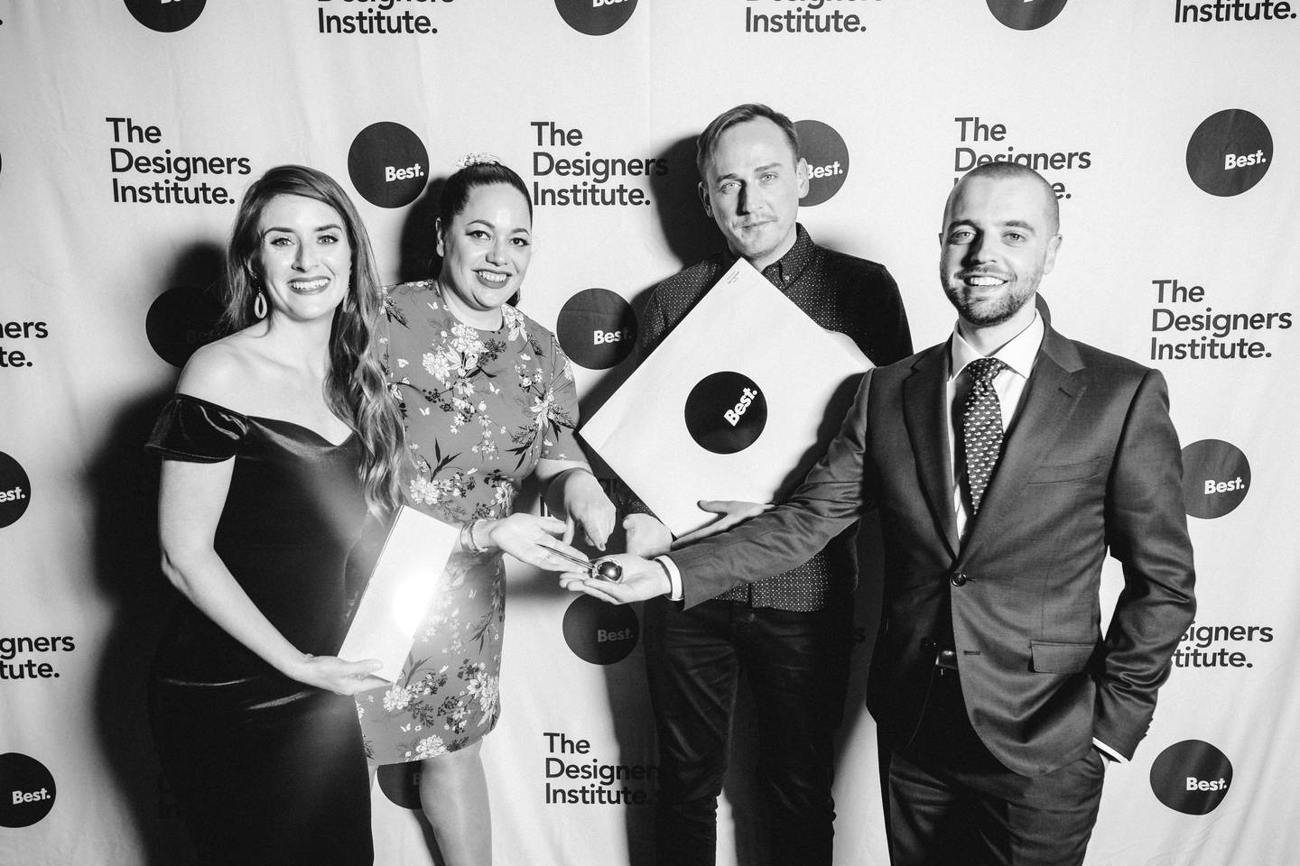 ACC team at the Best Awards photo wall