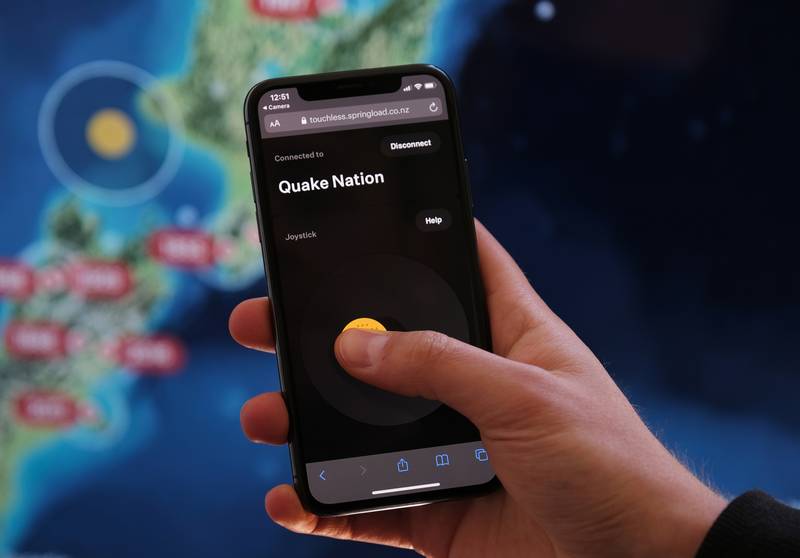 Touchless: a safe way to connect with interactive screens