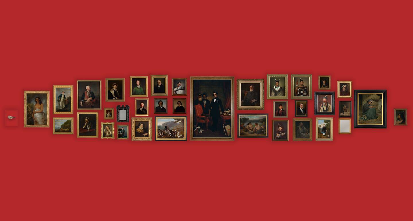 Portrait-wall
