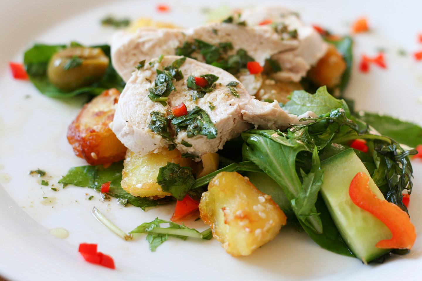 Chimichurri Chicken – plated